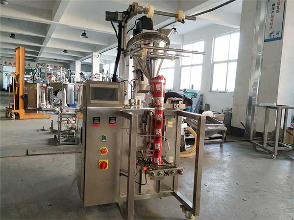 全自動(dòng)足浴泡腳粉包裝機(jī)，無(wú)紡布袋型精美